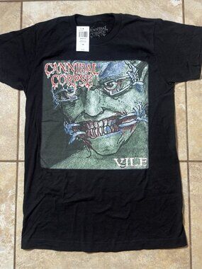 Cannibal Corpse Vile Death Metal T-Shirt 2-Sided SMALL New With Tags
